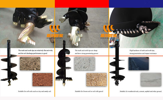 Verkoop nummer 1 Power Earth Augers voor  Hitachi Komatsu Sany