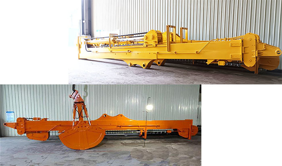 Antislijtage 20-50ton Graafwerktuig Telescopische Boom Drie Segment 25m 30m 32m KAT SY PC ZX