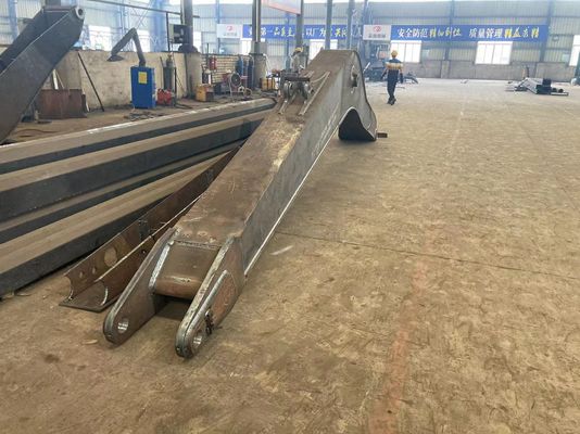 Graafmachine met uitgebreide arm Hyundai R215 Op maat gemaakte Q355B / Q690D voor Aardwerkingen 20T-40T