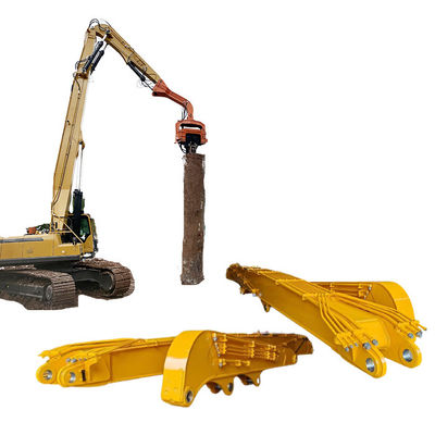 Graafmachine Pile Driver Aanhangsel Voor Cat Hitachi Komatsu graafmachine pile arm pile boom