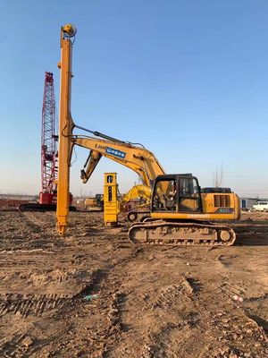 Multifunktioneel SK350 graafmachine Teleskoparm Tweestap BS700/Q690D Kelderpijplijn Loose Ground Excavation Project 35T