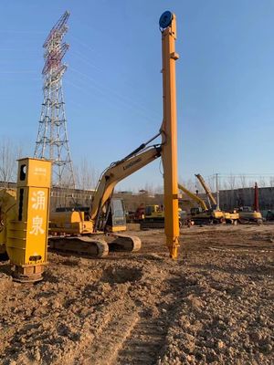 Multifunktioneel SK350 graafmachine Teleskoparm Tweestap BS700/Q690D Kelderpijplijn Loose Ground Excavation Project 35T