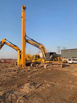 Multifunktioneel SK350 graafmachine Teleskoparm Tweestap BS700/Q690D Kelderpijplijn Loose Ground Excavation Project 35T