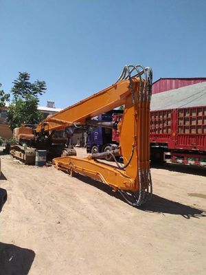 Multi Functional Excavator Three Stage Dismantling Arm CAT325 Voor Precise Crushing van Q355B