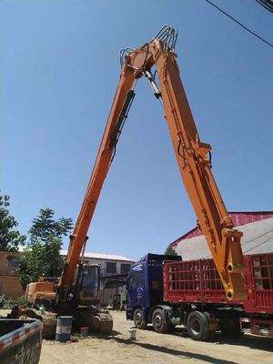 Multi Functional Excavator Three Stage Dismantling Arm CAT325 Voor Precise Crushing van Q355B