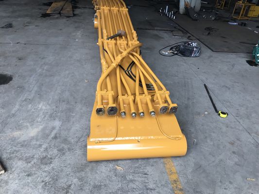 Multi Functional Excavator Three Stage Dismantling Arm CAT325 Voor Precise Crushing van Q355B