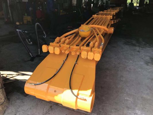 Multi Functional Excavator Three Stage Dismantling Arm CAT325 Voor Precise Crushing van Q355B