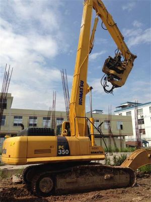 Pile Driving en Pile Pulling Excavator Pile Driving Arm CAT340 Op maat met Pile Driver