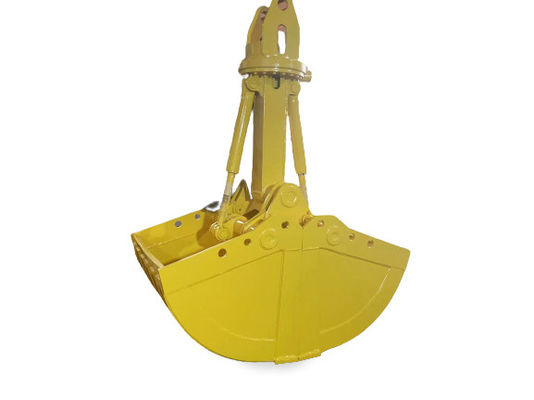 Aanpasbare laadmachine graafmachine Clamshell Bucket Grote capaciteit Materialen volgens model