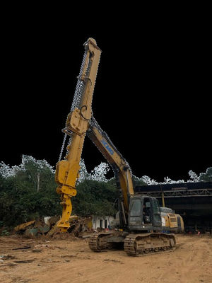 Aanpasbare graafmachine XE370 Driefasige telescopische arm BS900 Materiaal lichter efficiënt bij het dragen van emmer of grijpen 37T