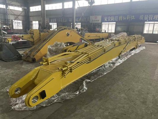 CAT349 22m Q355B Graafmachine Pile Driving Arm Grootte Arm Openingshoek Ongeveer 160 °
