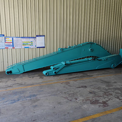 Garandeerde lange afstand graafmachine dipper arm met emmer en cilinder voor CAT Kobelco