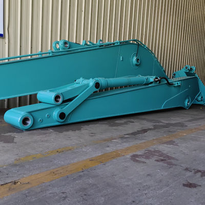 Garandeerde lange afstand graafmachine dipper arm met emmer en cilinder voor CAT Kobelco