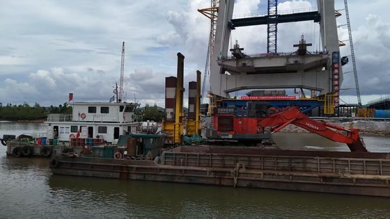 Langarm graafmachinearm met emmer en cilinder voor CAT KOBELCO Hitachi