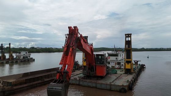 Langarm graafmachinearm met emmer en cilinder voor  KOBELCO Hitachi