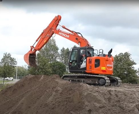 Graafmachine Schuifarm met Vereenvoudigd Onderhoud Robuust Ontwerp Lekvrije Hydrauliek Verlengde Levensduur