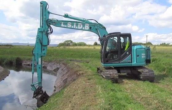 Graafmachine Schuifarm met Vereenvoudigd Onderhoud Robuust Ontwerp Lekvrije Hydrauliek Verlengde Levensduur