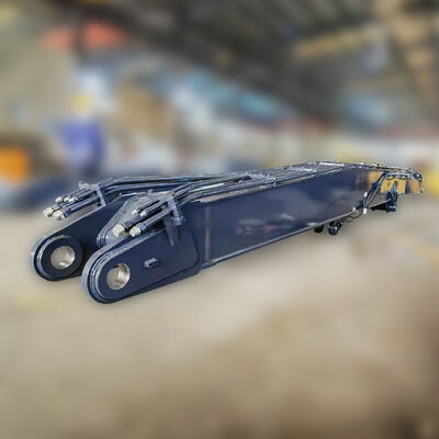 Op maat gemaakte graafmachine-stapel-aandrijving Boom Hydraulische stapelarm bevestiging