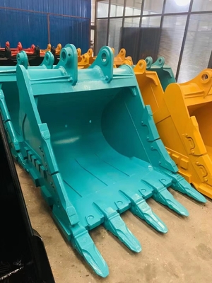 ZHONGHE Spade Nose Excavator Rock-Emmer Op zwaar werk berekend Q355B Materiaal