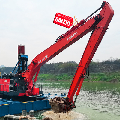 Snak de Sectie van het Graafwerktuigboom stick two van Bereikkomatsu met Emmer