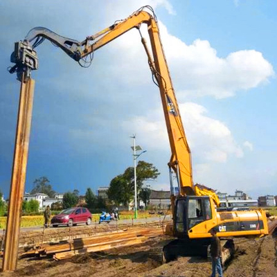 Naar maat gemaakte Snelle Productietijd 21 Meters van de Stapelstichting het Graafwerktuigpile driving arm