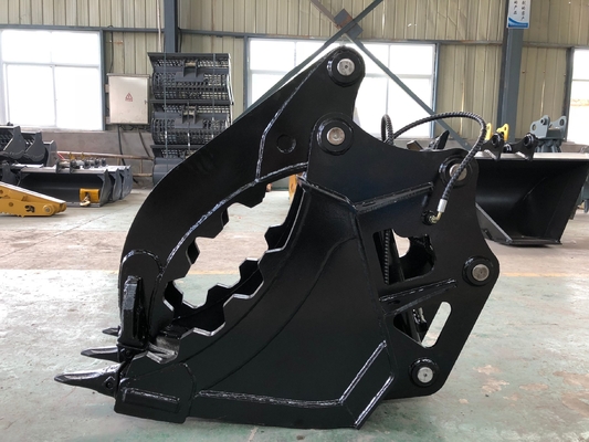 Duurzaam en Slijtvast Graafwerktuig Thumb Bucket 0.6cbm voor PC120 ZX130 SH150