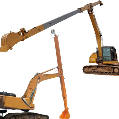 Hoge efficiëntie Duurzame telescopische graafmachine Boom Twee sectie Voor Kat Komatsu Kato
