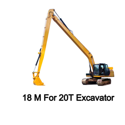 Ver vooruit 18m graafmachine Long Boom voor 20T Sanny Hitachi Komatsu Cat