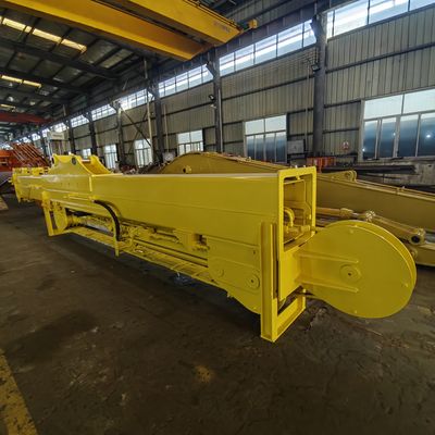 Three Stage Telescopic Arm Excavator Long Reach Boom and Arm Extension Long Reach Boom Arm for SH370 Excavator
