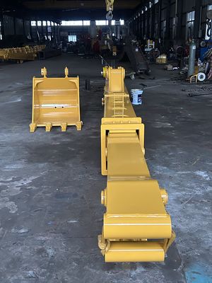 Twee secties telescopische arm voor XCMG500 graafmachine verstelbare graafmachine telescopische arm met emmer