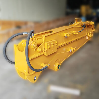 Hoge sterkte hydraulische telescopische dipperarm voor diepgraven, rivierdredgen, schachtgraven, OEM Aanpasbaar voor meerdere graafmachinemodellen